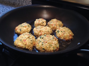 DOSA for Din: Koftas rolled and place in pan to cook