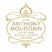 Anthony Bourdain Lifetime Achievement Award TA Gold copy